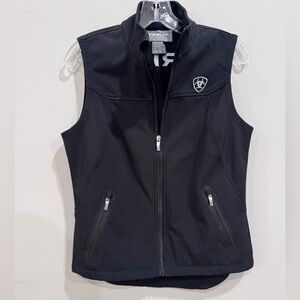 Ariat Black Softshell Women’s Vest with Logo Size Small ref 10020762